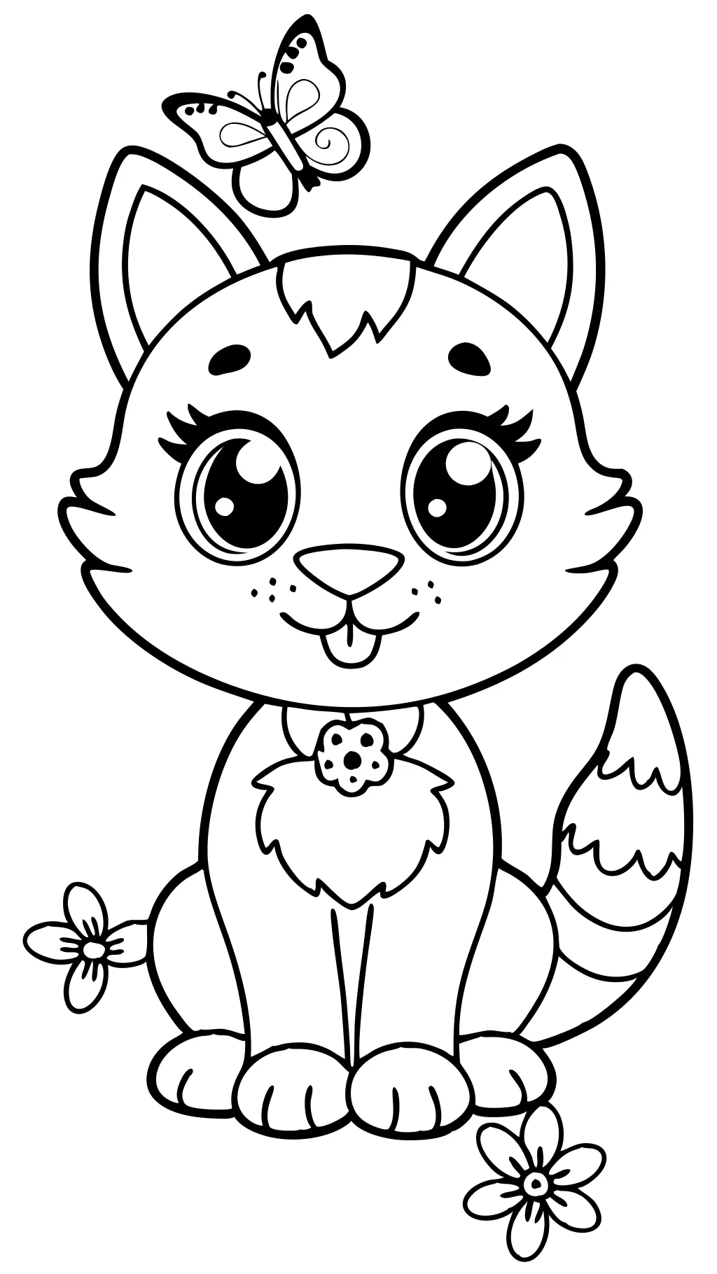 cute and easy coloring pages